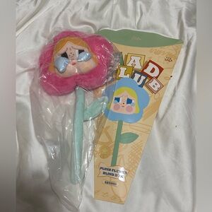 New Crybaby cry baby Sad Club Rouge Pink Plush Flower Blind Box Pop Mart